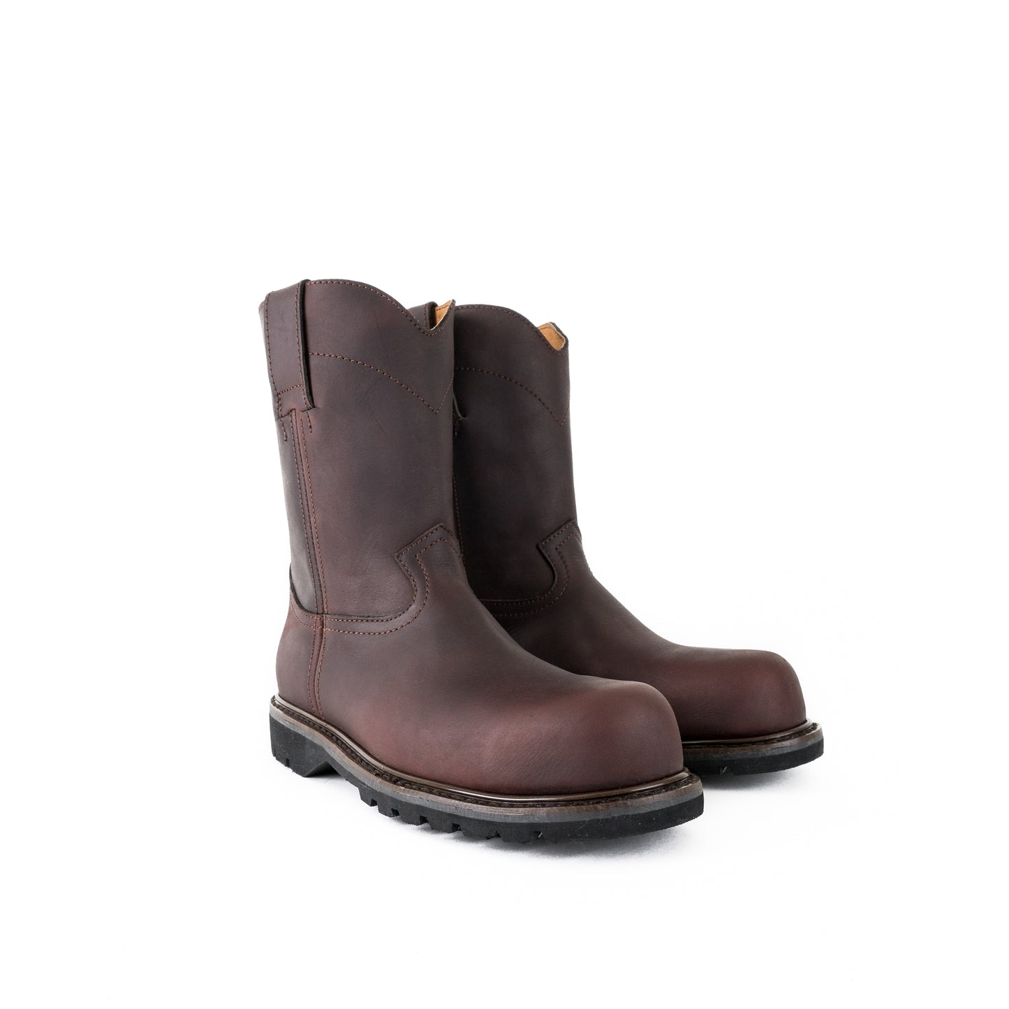 SOLDADORA CAÑA ALTA ACEITADA CAFÉ – Botas Caballo Blanco